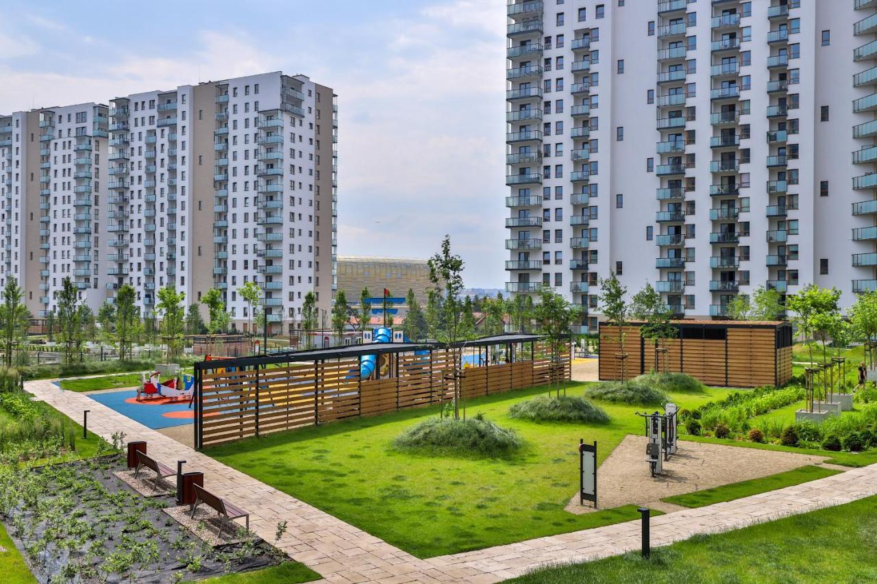 Nowa Letnica Apartments With Sauna & Gym & Kids Play In Gdansk By Noclegi Renters Exterior photo